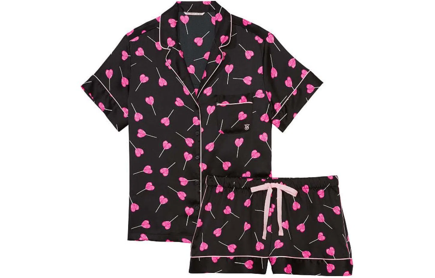 Victoria's Secret Satin Short Pajama Set