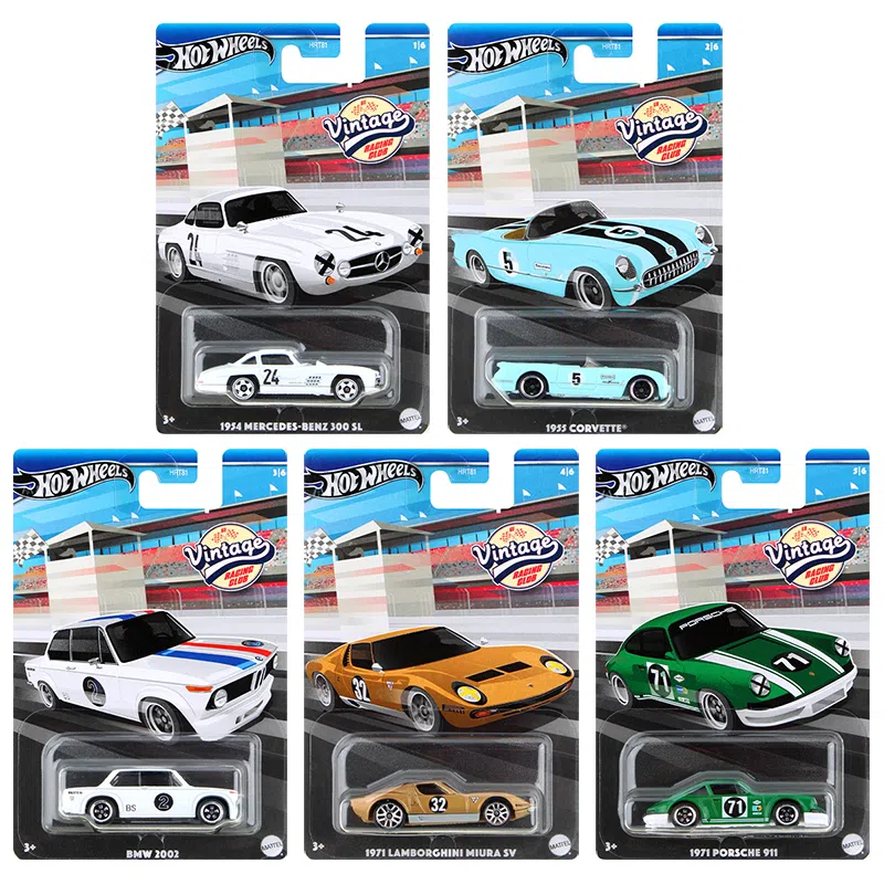 Hot Wheels Silver Label 5-Car Set