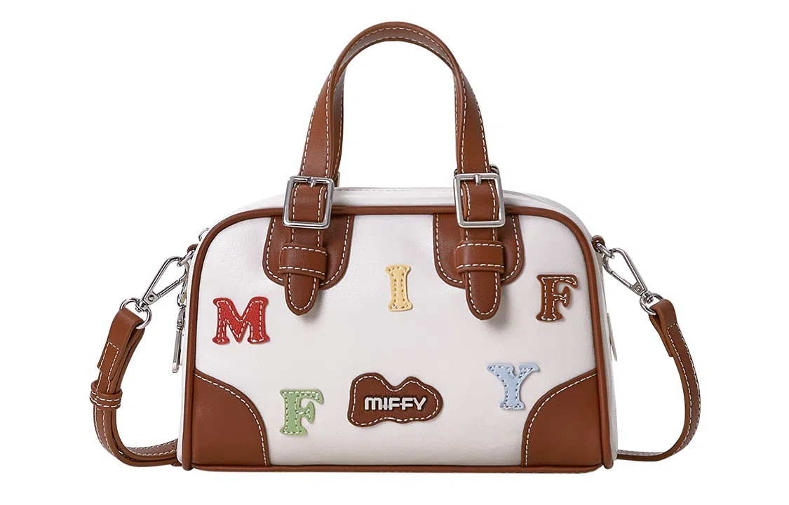 Miffy Retro Shoulder Bag Beige/Brown