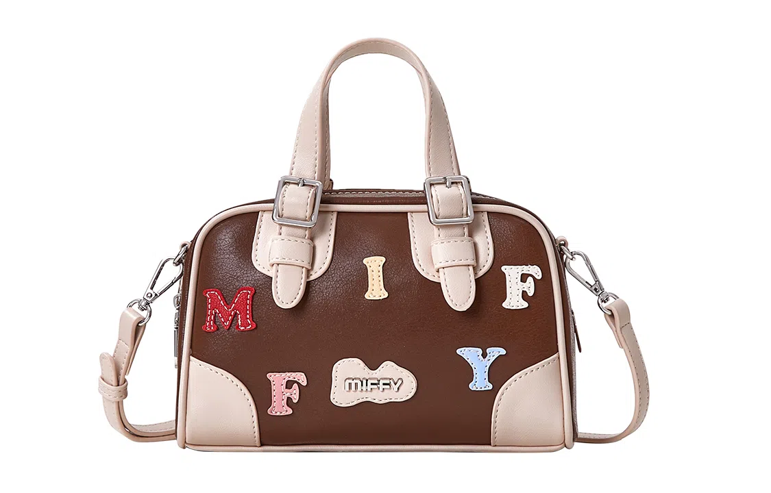 Miffy Retro Shoulder Bag Beige/Brown