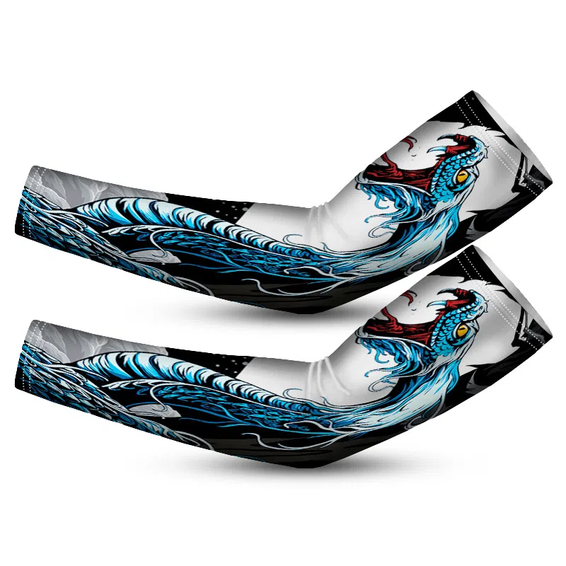 白卷 夏季防紫外线宽松十二生肖袖套 防晒袖 男女同款情侣款