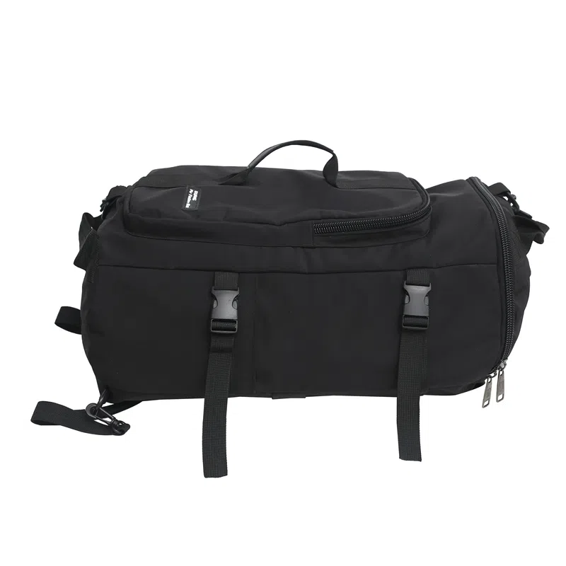 班亚奴 潮流时尚单肩双肩手提三用多功能百搭大容量拉链防水防磨 尼龙 旅行包 常规 男女同款情侣款 白色/黑色/蓝色