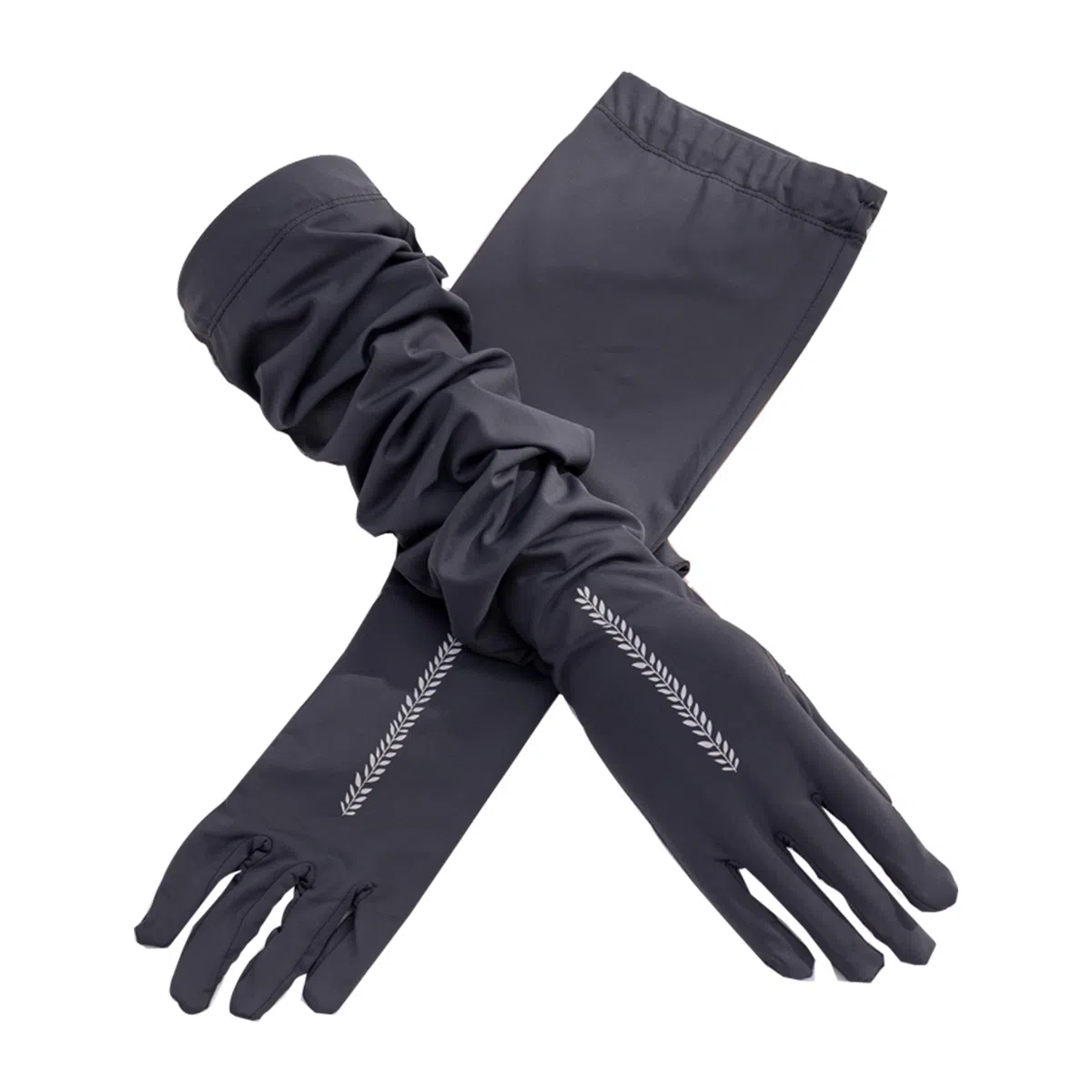 上海故事 半脱卸开口冰感 防晒袖 女款