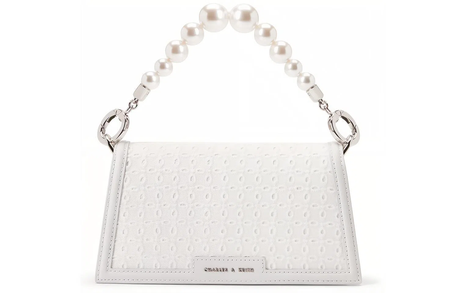 CHARLES&KEITH Wedding Series Pearl Handle Bag