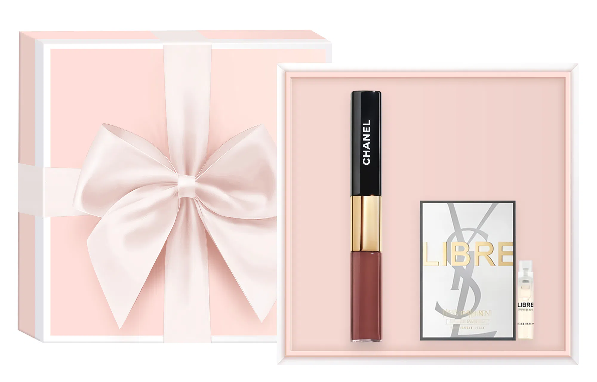 CHANEL Double Effect Lip Gloss Set