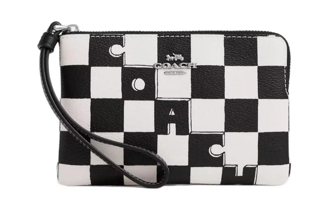 COACH Corner Zip Wristlet 16