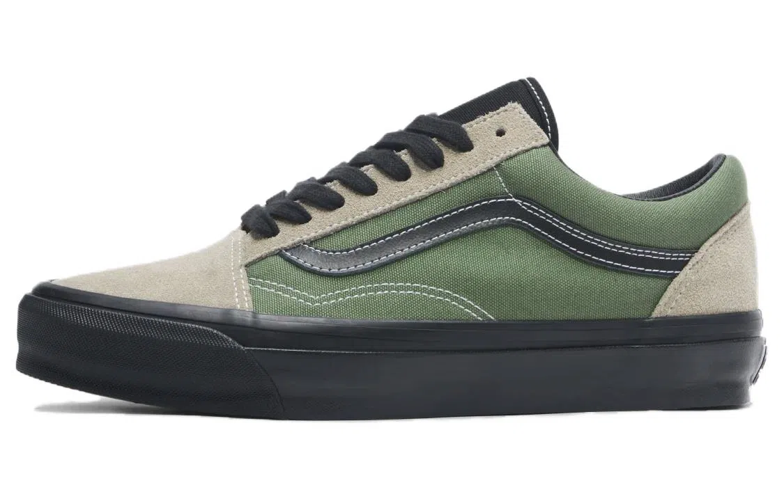 Vans Old Skool Green Black