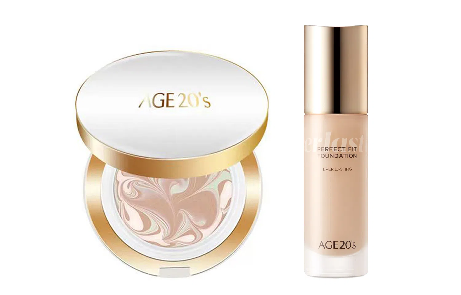 爱敬 双芯遮瑕气垫 清透滋润修饰肤色保湿持久控油防晒 中性肌