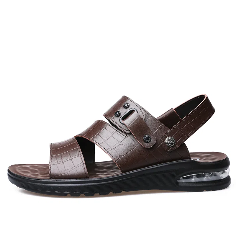 意利船长 合成革 户外耐磨 凉鞋 男款