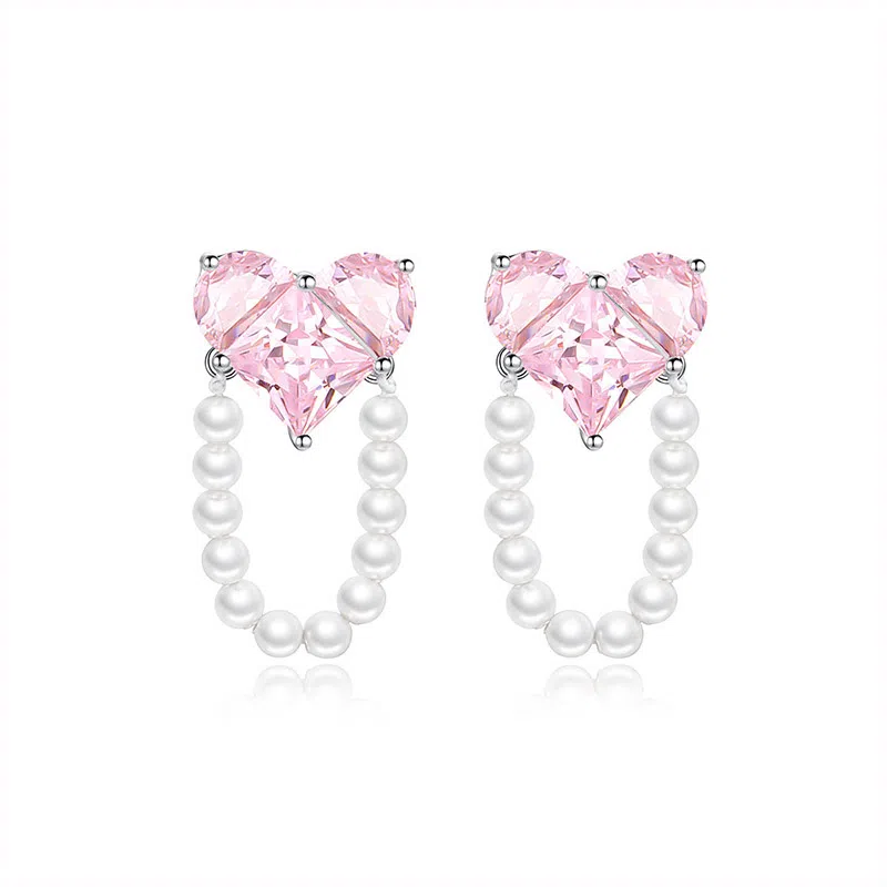 FANCI Sweetheart Pendant Earrings