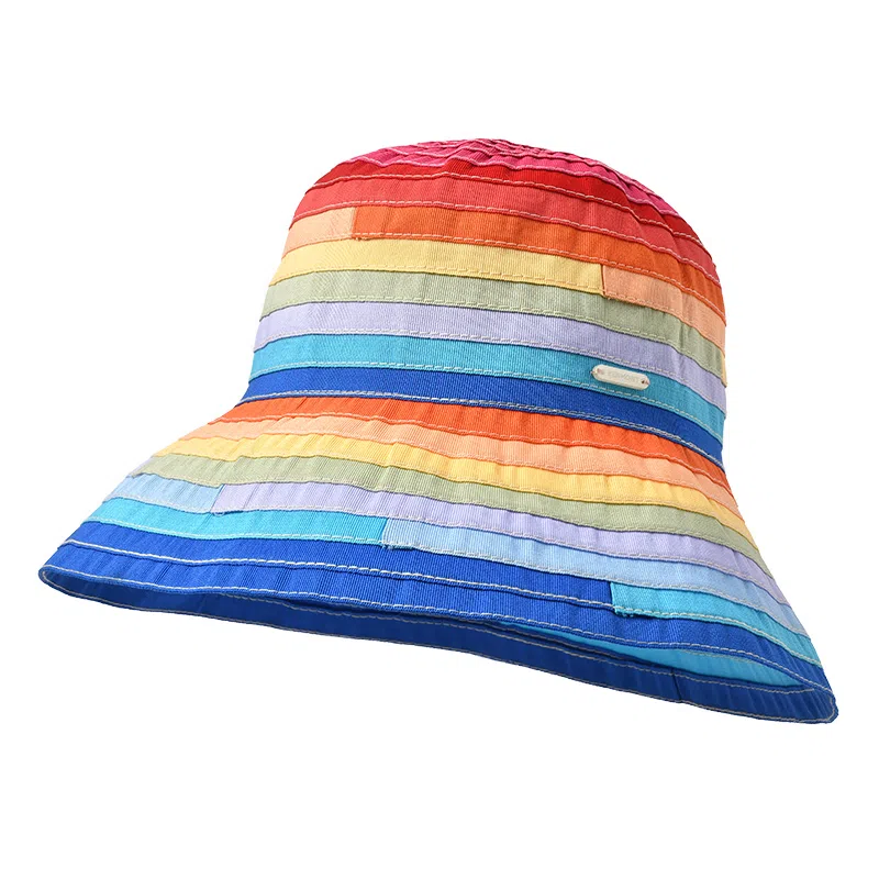 KENMONT Rainbow Foldable Bucket Hat