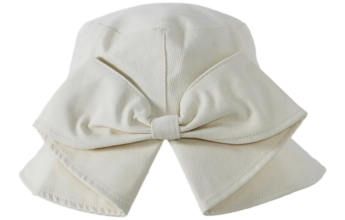 优幽兰 可爱大头围显脸小遮阳韩版蝴蝶结防紫外线气质高级感 聚酯纤维 渔夫帽 女款