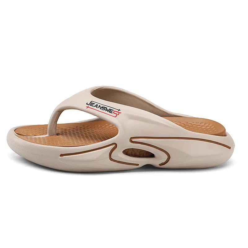 真维斯 轻便舒适厚底踩屎感 人字拖 男款