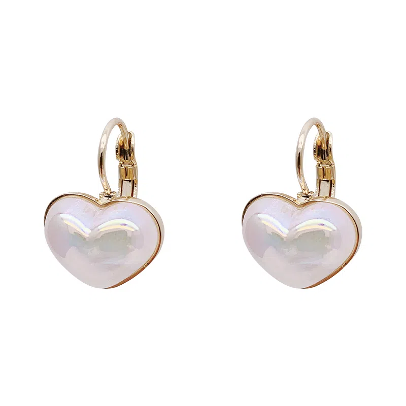 韵系 轻奢甜美爱心 铜 耳环 女款