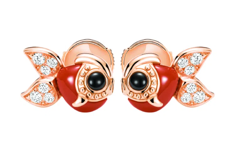 Qeelin Qin Qin Earrings