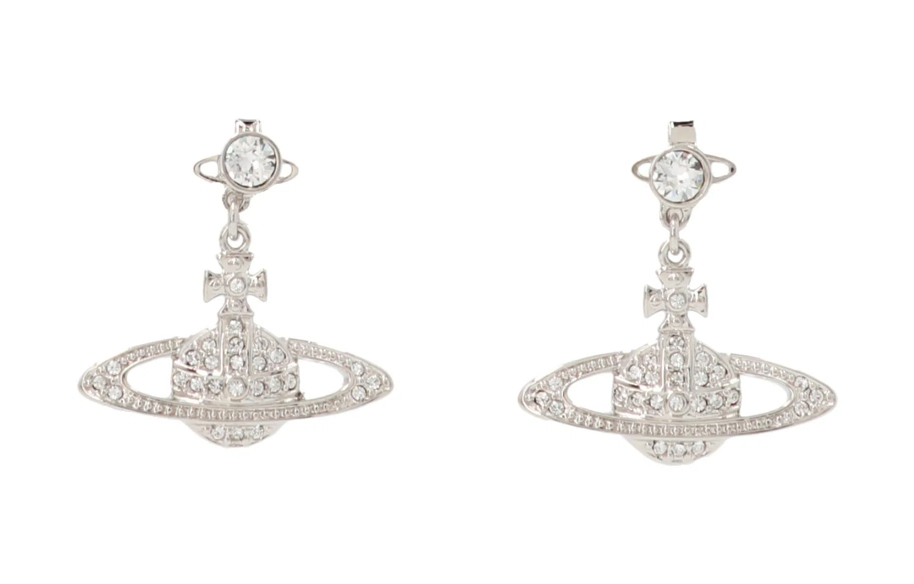 Vivienne Westwood Mini Bas Relief Drop Earrings