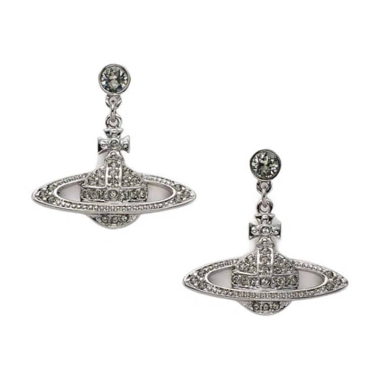 Vivienne Westwood Mini Bas Relief Drop Earrings
