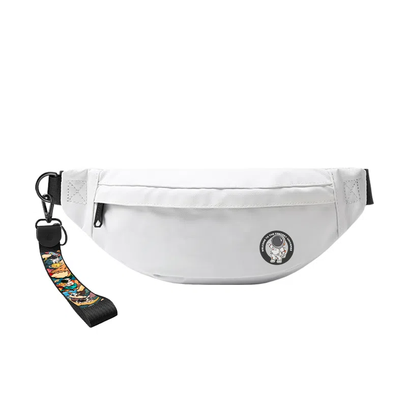 十一宫 拉链开合百搭 胸包 男女通用 多色 涤纶