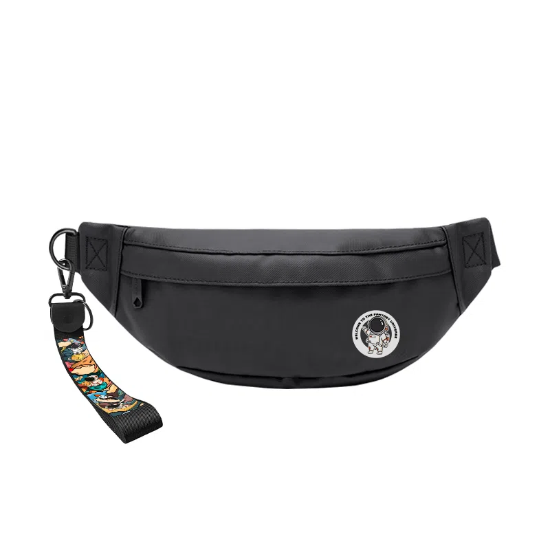 十一宫 拉链开合百搭 胸包 男女通用 多色 涤纶