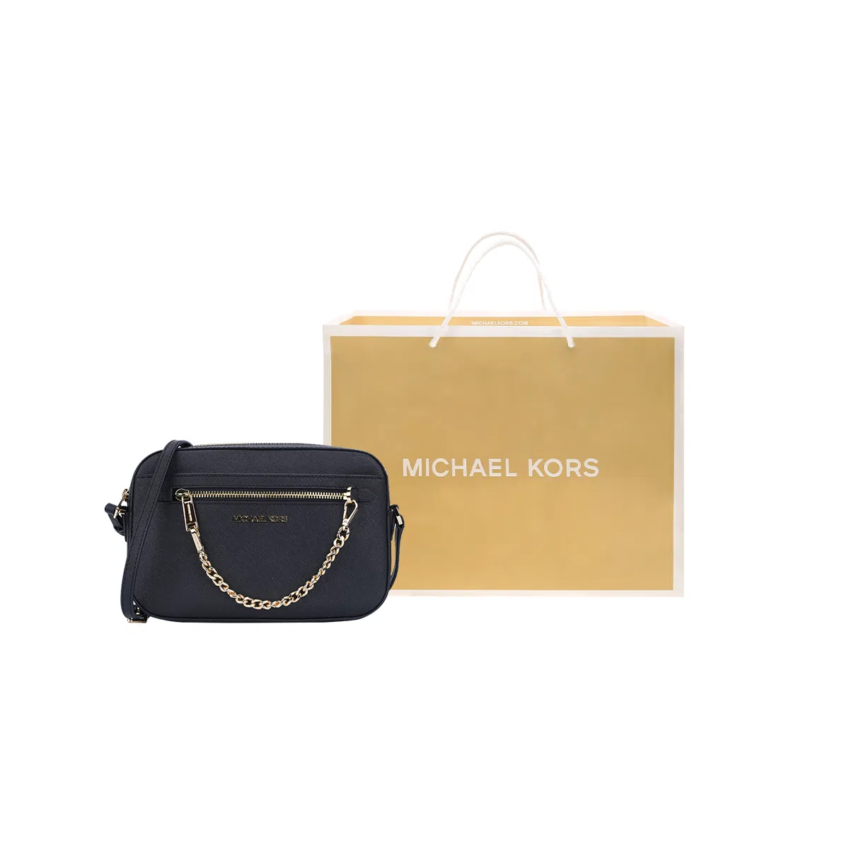 Michael Kors Jet Set Camera Bag Black
