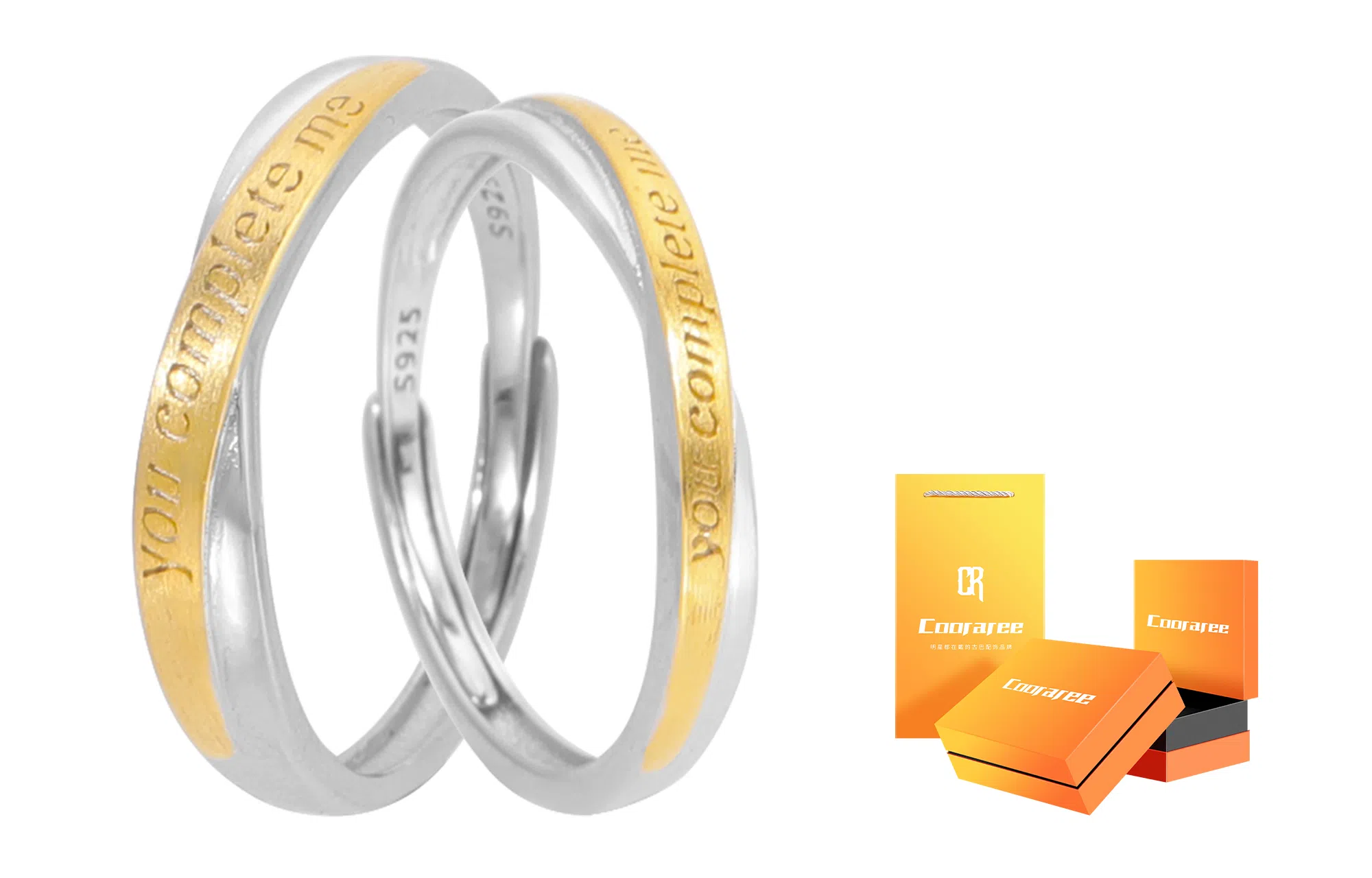 cooraree True Love Series S925 Silver Rings