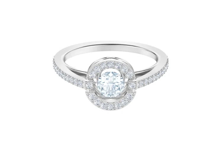 Swarovski Sparkling Dance Round Ring