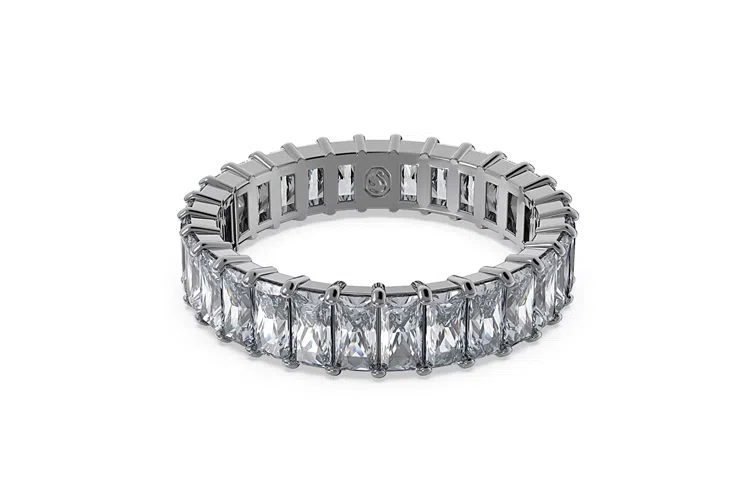 Swarovski Matrix Ring Silver