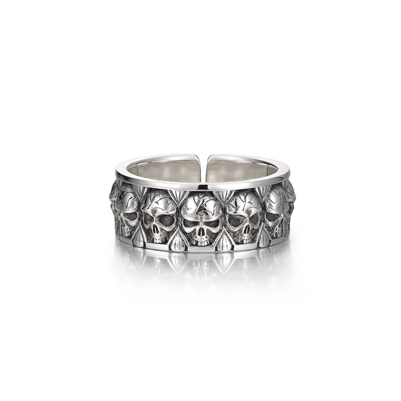 IDEAGEMER Skull Ring