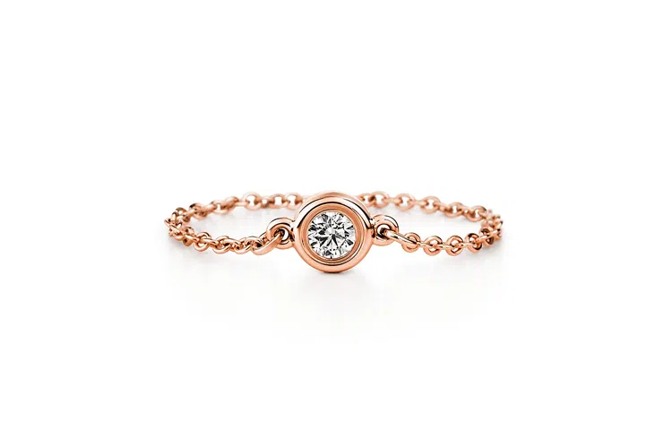 TIFFANY CO. Elsa Peretti Diamonds by the Yard 18K