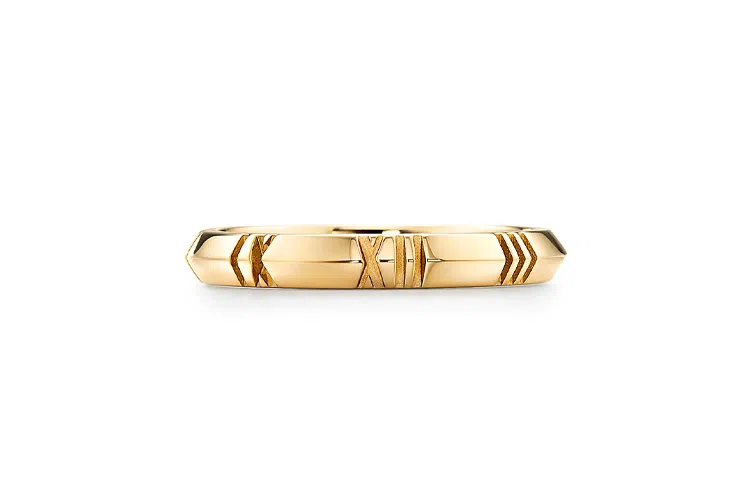 Tiffany & Co. Atlas X Narrow Ring
