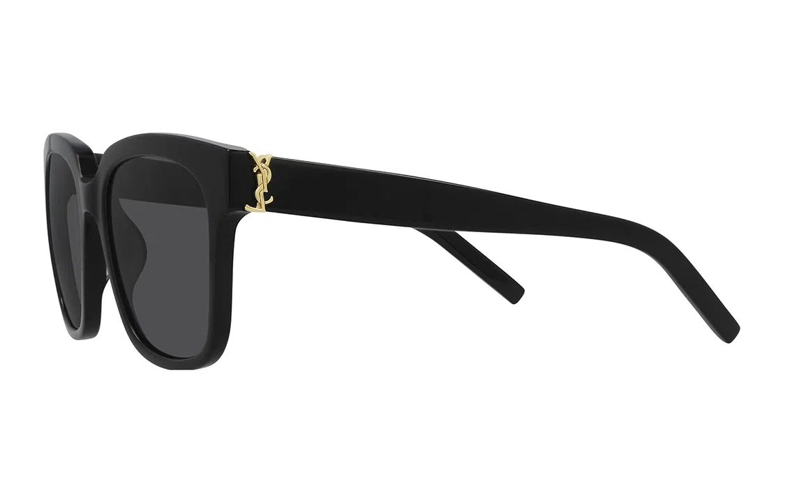 Saint Laurent Logo Sunglasses Black