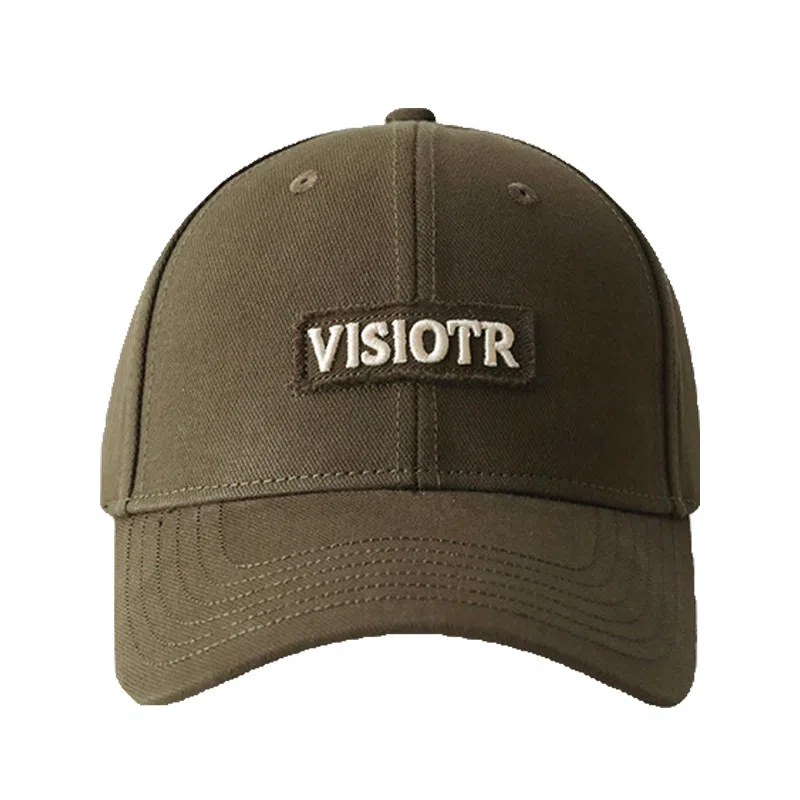 佩洛依 刺绣字母 韩版户外遮阳显脸小硬顶 棉 鸭舌帽 男女同款情侣款