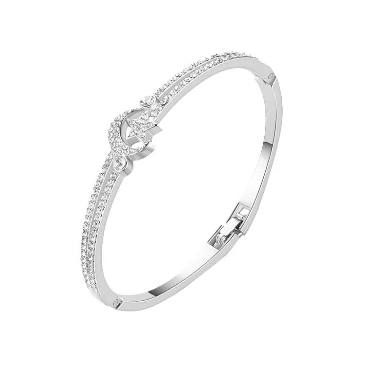 华髻 新中式国潮星月 轻奢 气质 欧美高级感 手镯 女款