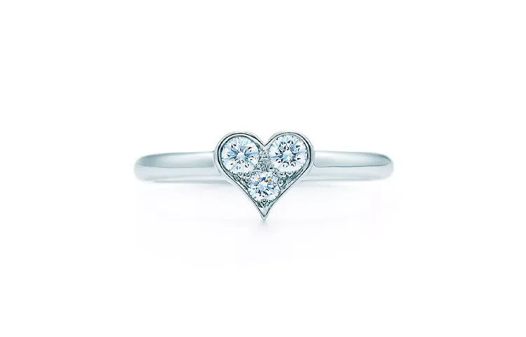 Tiffany & Co. Heart Ring Silver
