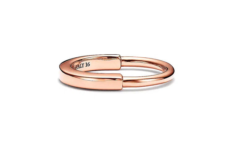 Tiffany & Co. Lock Ring Rose Gold