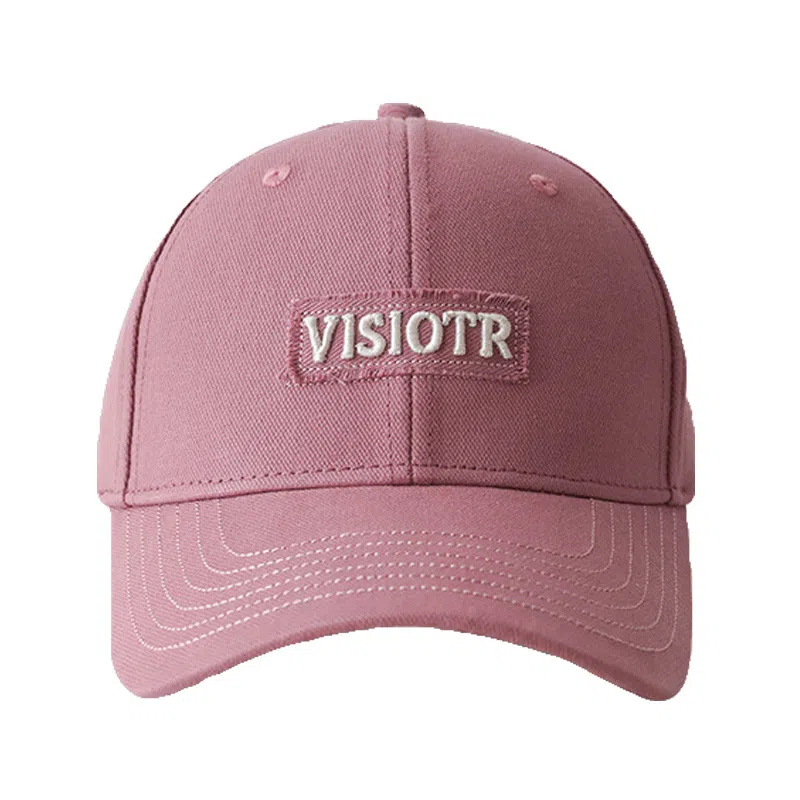 佩洛依 刺绣字母 韩版户外遮阳显脸小硬顶 棉 鸭舌帽 男女同款情侣款