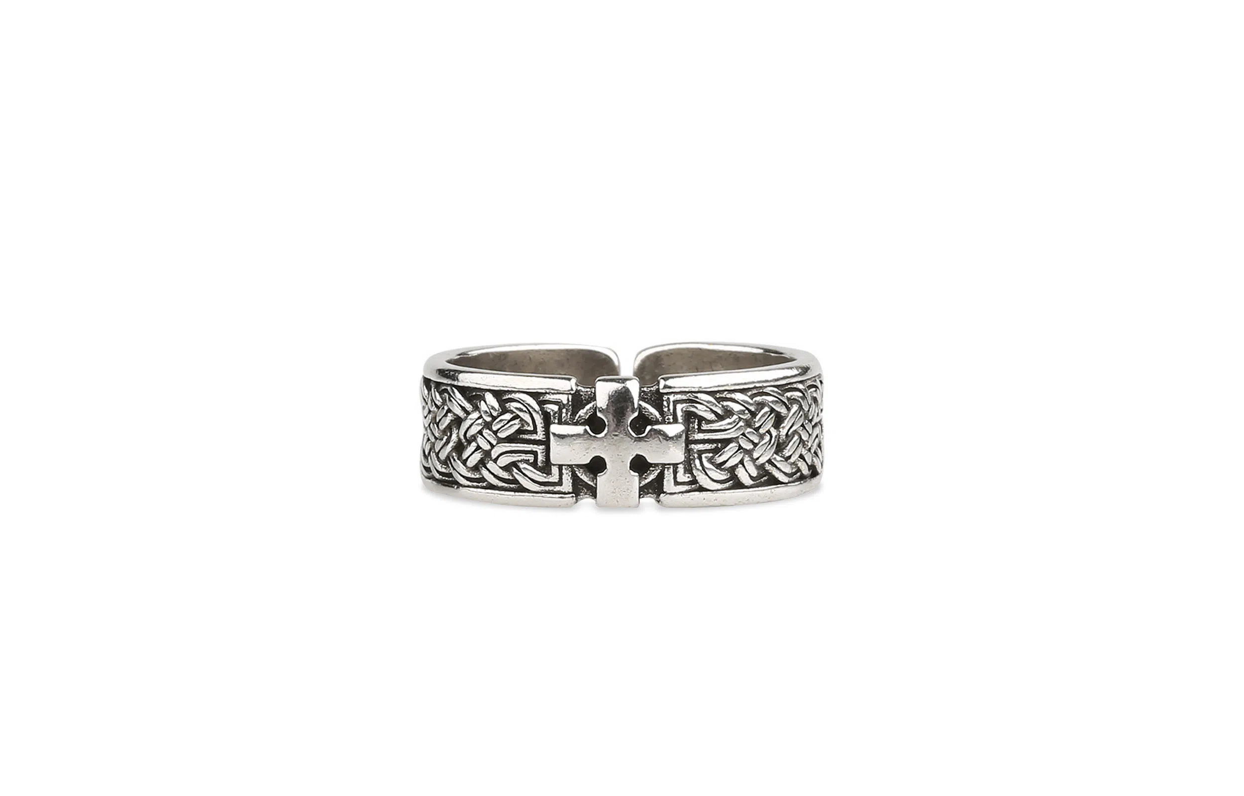 tkb Retro Cross Alloy Ring