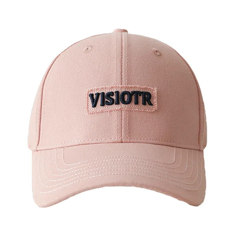 佩洛依 刺绣字母 韩版户外遮阳显脸小硬顶 棉 鸭舌帽 男女同款情侣款