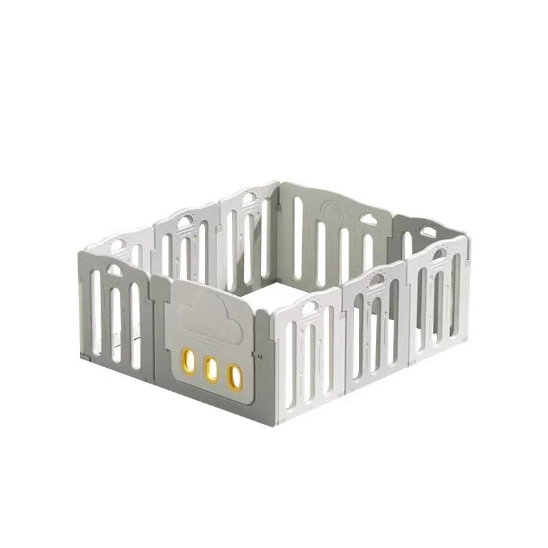 曼龙 云朵围栏防护栏婴儿 早教益智玩具 栅栏爬爬垫