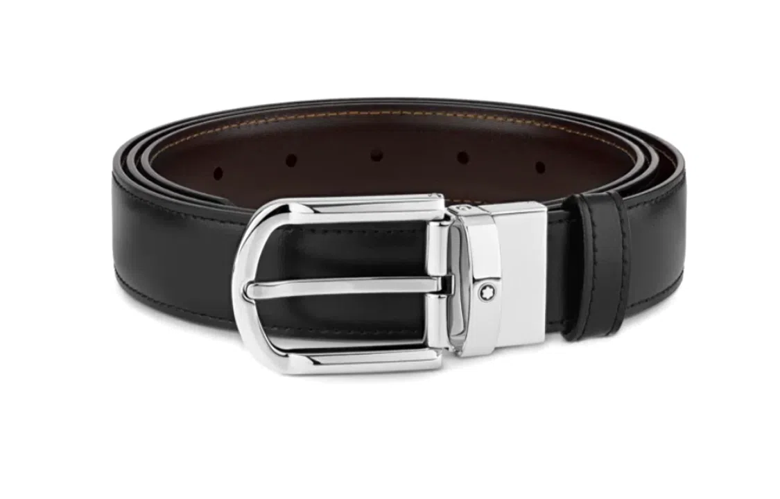 Montblanc Buckle Belt Black 3CM