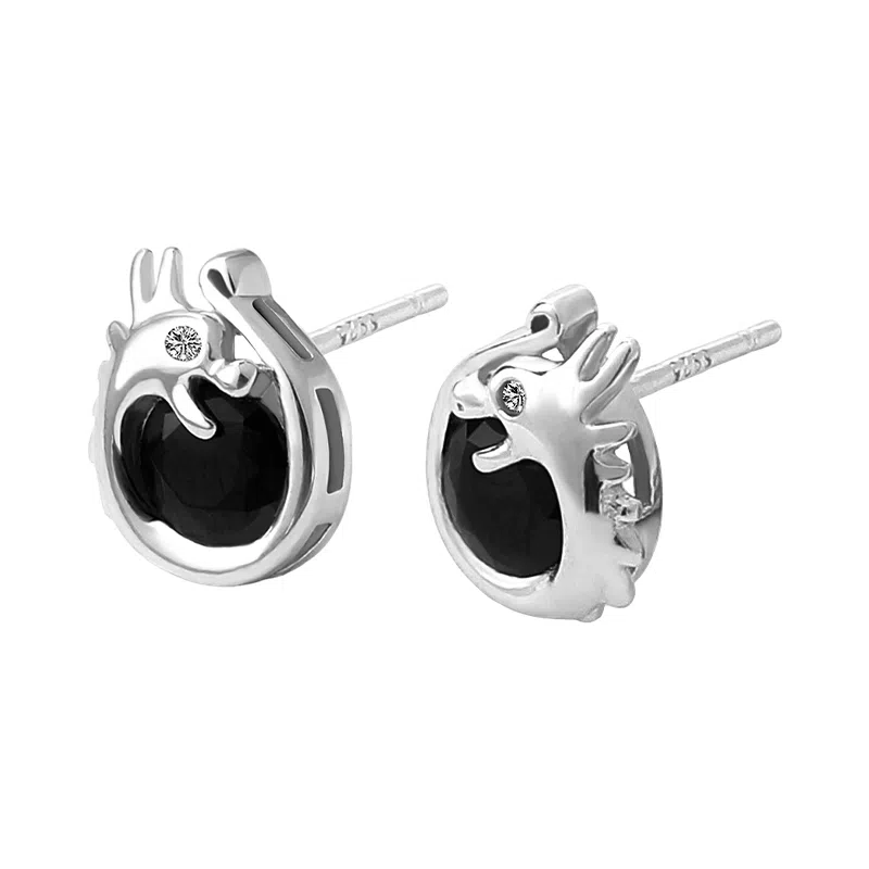 MAGICPOLE Ming Earrings Silver