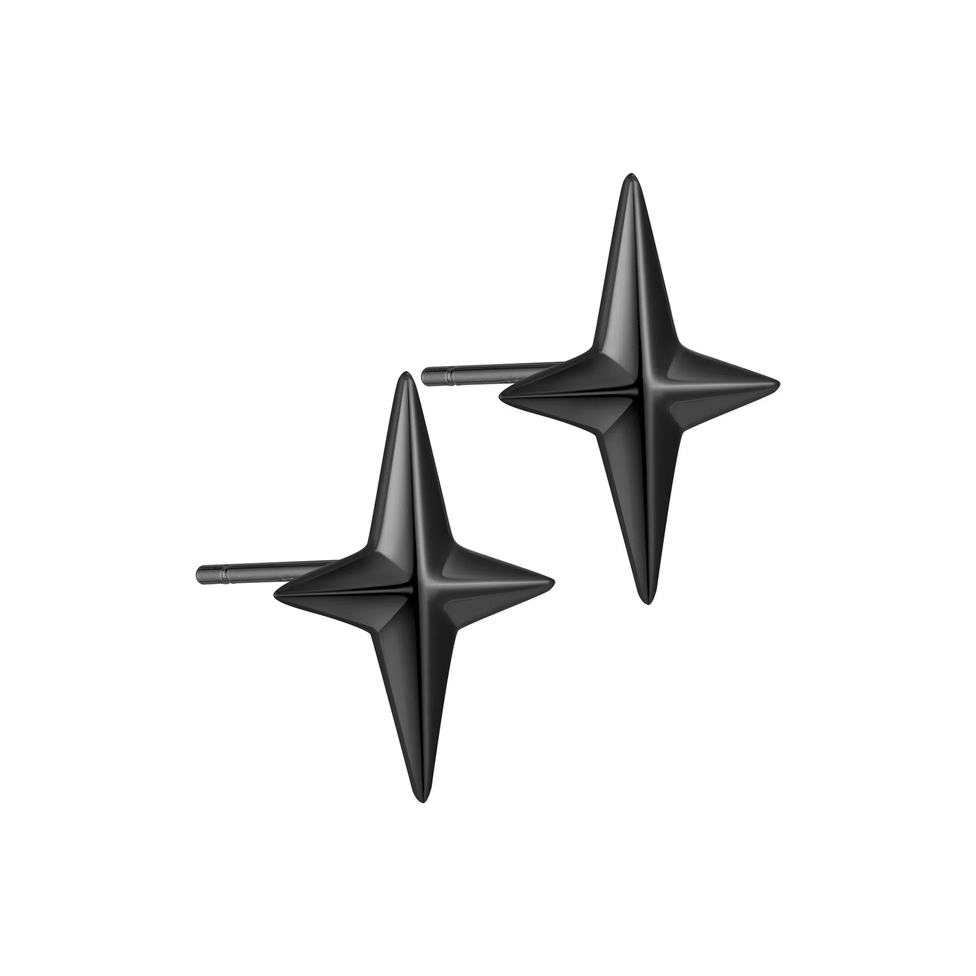 cooraree Four-Point Star Stud Earrings