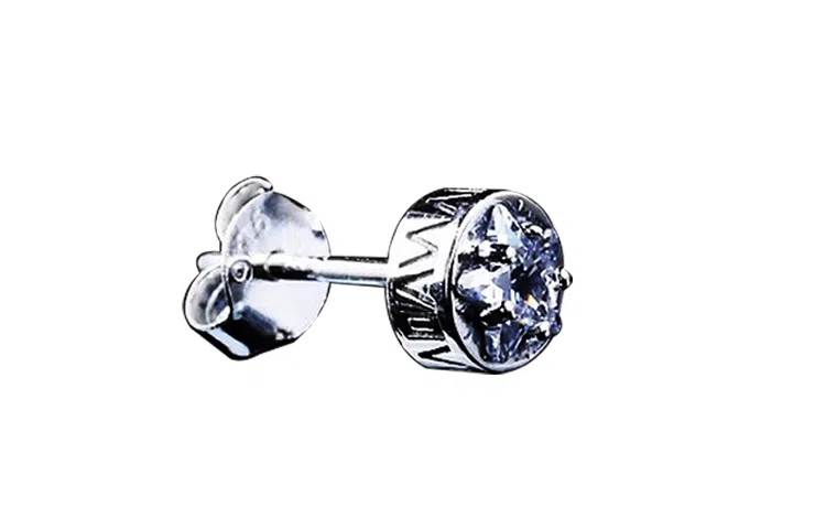 IDEE CREATIVE 925 Silver Star Earrings