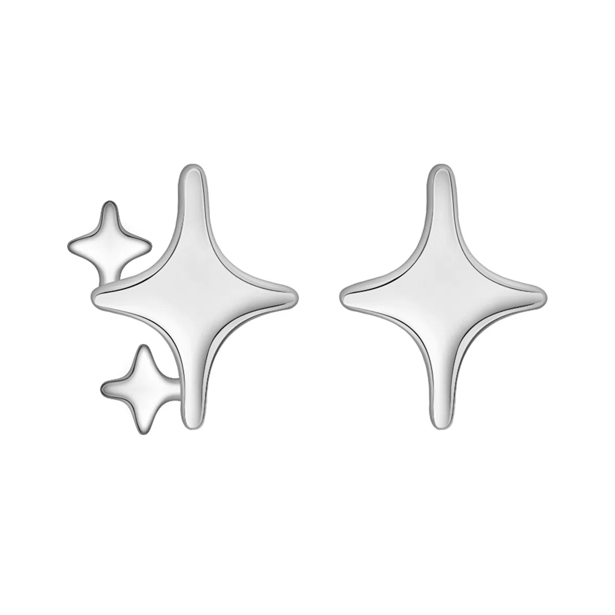 Lianduo Asymmetric Star Studs