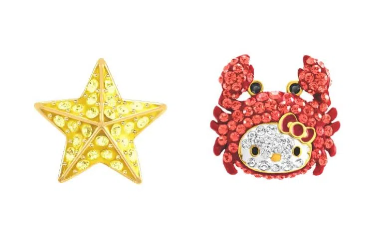 Swarovski Hello Kitty Earrings