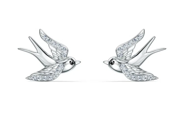 Swarovski Platinum Plated Earrings