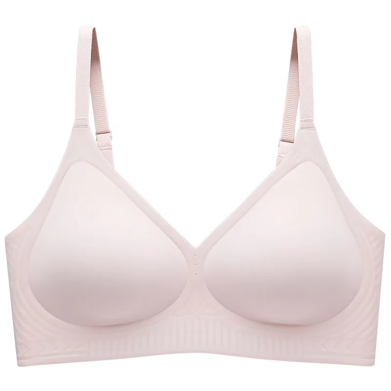 顶瓜瓜 夏季薄款小胸聚拢胸罩无痕无钢圈透气防下垂内衣文胸 女款