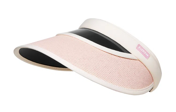 纳兰杜 个性潮流太阳帽休闲遮阳运动款透气户外骑行空顶帽 织物 防晒帽 女款 米色/卡其色/黑色/粉色