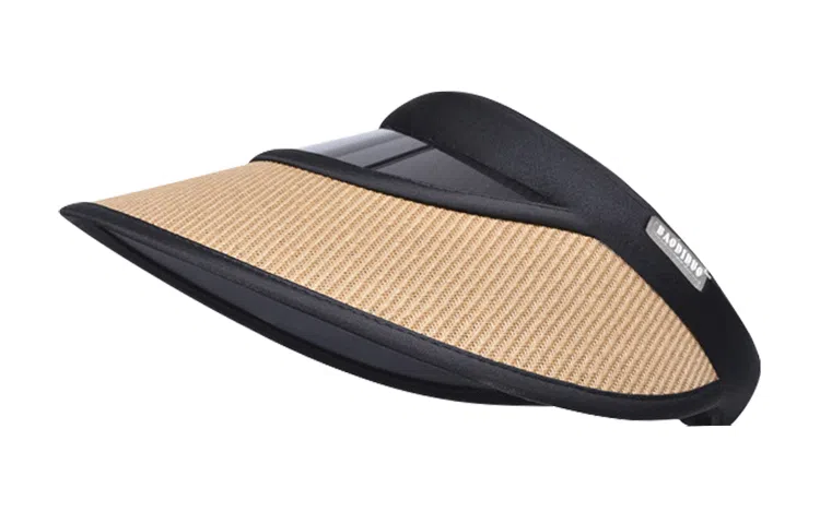 纳兰杜 个性潮流太阳帽休闲遮阳运动款透气户外骑行空顶帽 织物 防晒帽 女款 米色/卡其色/黑色/粉色