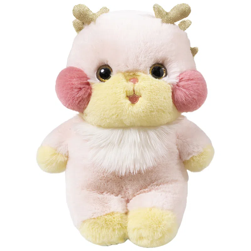 巴巴泥 龙年可爱四小龙 玩偶 毛绒公仔